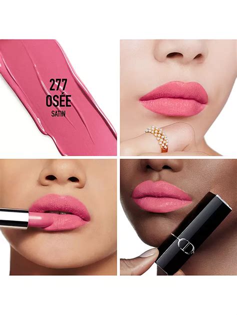 dior satin lipstick 277